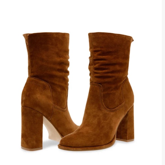 Steve Madden Shoes - Steve Madden Vector Boot in Chestnut Suede Size 9.5